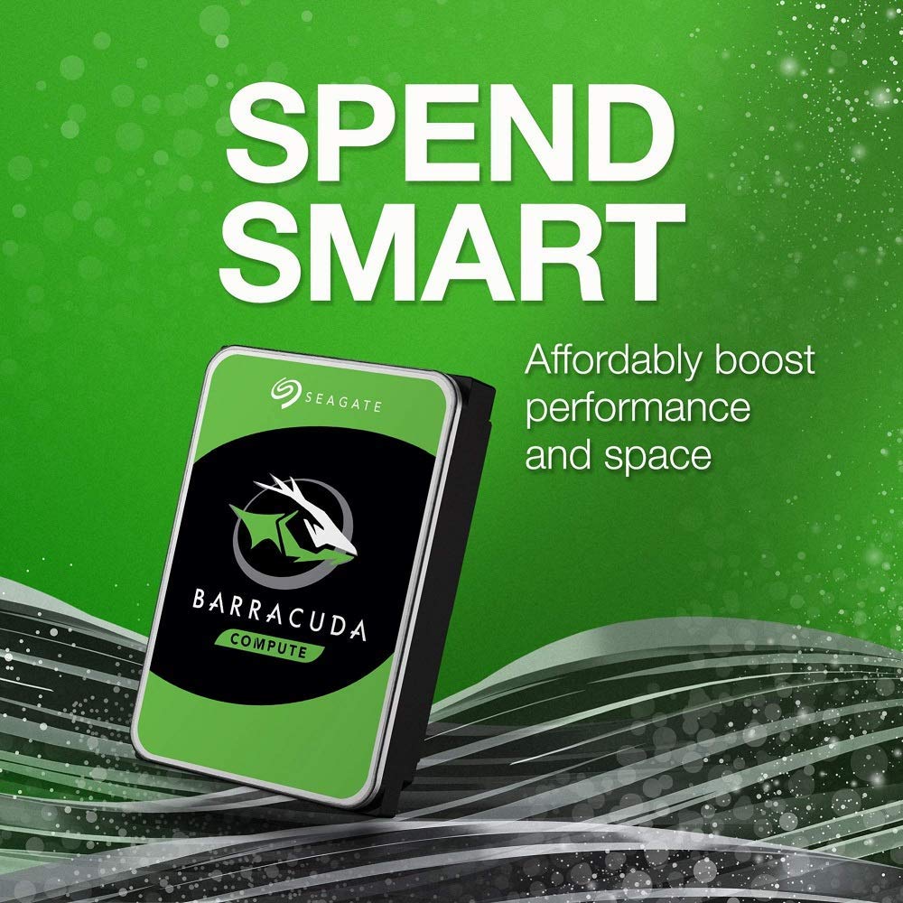 Seagate BarraCuda 2TB Internal Hard Drive HDD – 3.5 Inch SATA 6Gb/s 7200 RPM 256MB Cache – Frustration Free Packaging (ST2000DM008/ST2000DMZ08)