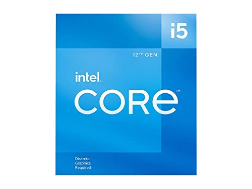 Intel Core i5 Core 12400F Desktop Processor 18M Cache, up to 4.40 GHz