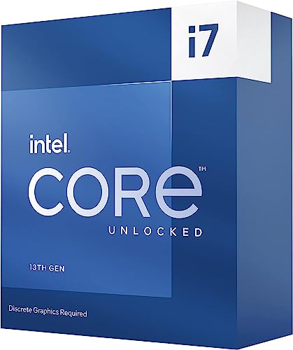 Intel Core i7-13700KF Gaming Desktop Processor 16 cores (8 P-cores + 8 E-cores) - Unlocked