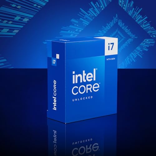 Intel® Core™ i7-14700K New Gaming Desktop Processor 20 cores (8 P-cores + 12 E-cores) with Integrated Graphics - Unlocked