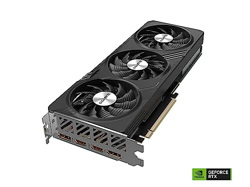 GIGABYTE GeForce RTX 4060 Gaming OC 8G Graphics Card, 3X WINDFORCE Fans, 8GB 128-bit GDDR6, GV-N4060GAMING OC-8GD Video Card