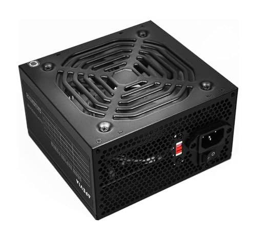 Apevia RAPTOR500W Raptor 500W ATX Power Supply with 120MM Black Fan