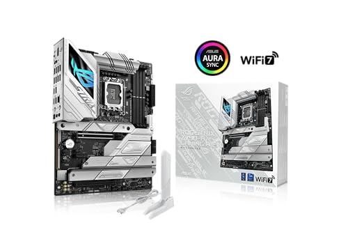 ASUS ROG Strix Z790-A Gaming WiFi II (WiFi 7) LGA 1700(Intel 14th & 13th & 12th Gen) ATX Gaming Motherboard(DDR5,5X M.2 Slots,PCIe 5.0 x16,Front-Panel USB Connector with PD 3.0 up to 30W).