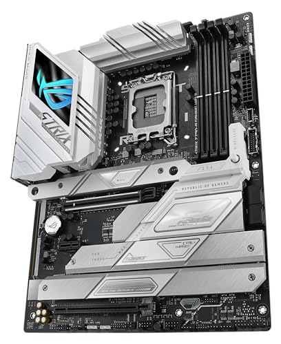 ASUS ROG Strix Z790-A Gaming WiFi II (WiFi 7) LGA 1700(Intel 14th & 13th & 12th Gen) ATX Gaming Motherboard(DDR5,5X M.2 Slots,PCIe 5.0 x16,Front-Panel USB Connector with PD 3.0 up to 30W).