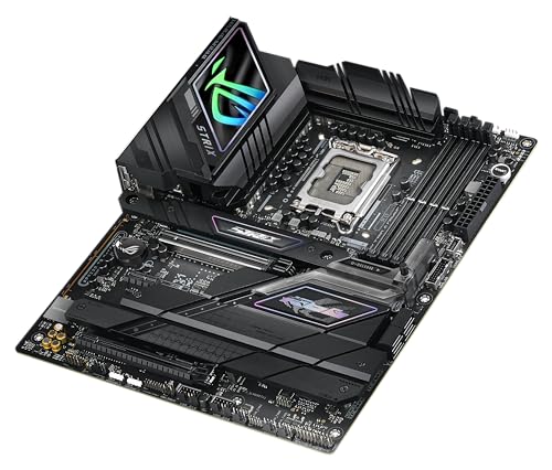 ASUS ROG Strix Z790-F Gaming WiFi II LGA 1700(Intel 14th &13th & 12th Gen) ATX Gaming Motherboard(DDR5,2.5 Gb LAN,5XM.2 Slots,PCIe 5.0 x16,WiFi 7,Front-Panel Connector with PD 3.0 up to 30W)