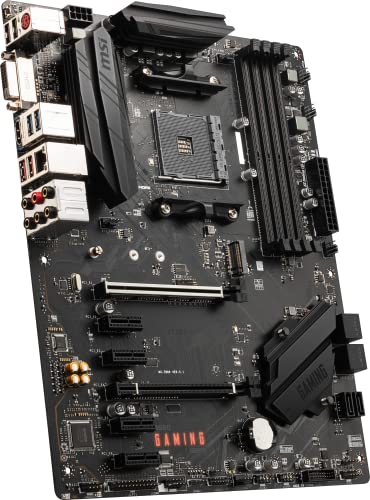 MSI B550 Gaming GEN3 Gaming Motherboard (AMD Ryzen 5000 Series, AM4, DDR4, PCIe 3.0, SATA 6Gb/s, M.2, USB 3.2 Gen 1, HDMI/DVI-Port, ATX)