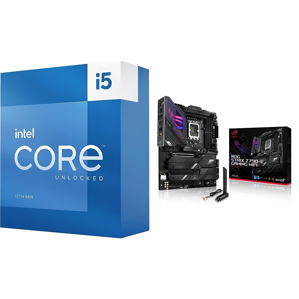 Intel Core i5-13600K Desktop Processor 14 (6 P-cores + 8 E-cores) with Integrated Graphics - Unlocked