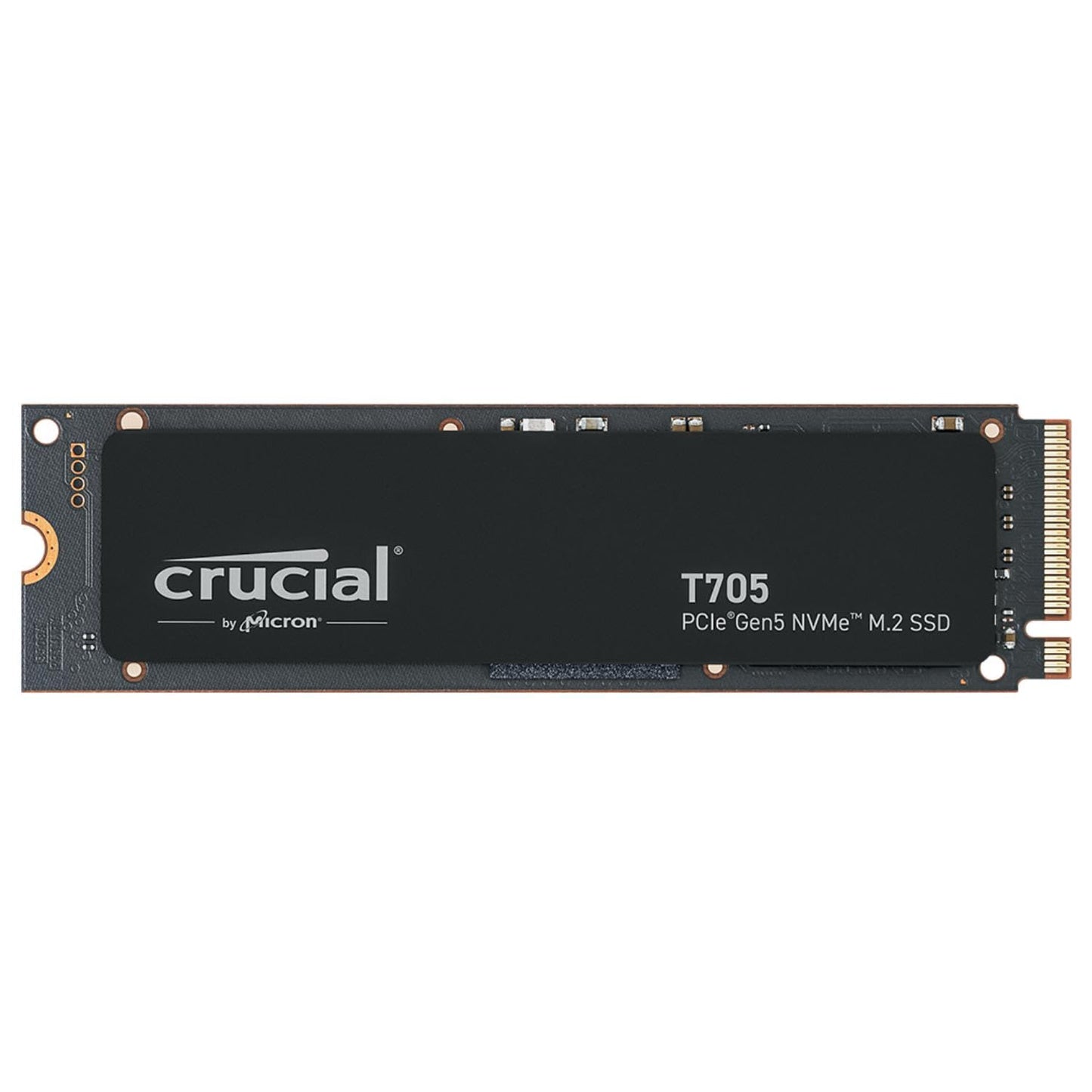 Crucial New 2024 T705 2TB PCIe Gen5 NVMe M.2 SSD - Up to 14,500 MB/s - Game Ready - Internal Solid State Drive (PC) - +1mo Adobe CC - CT2000T705SSD3