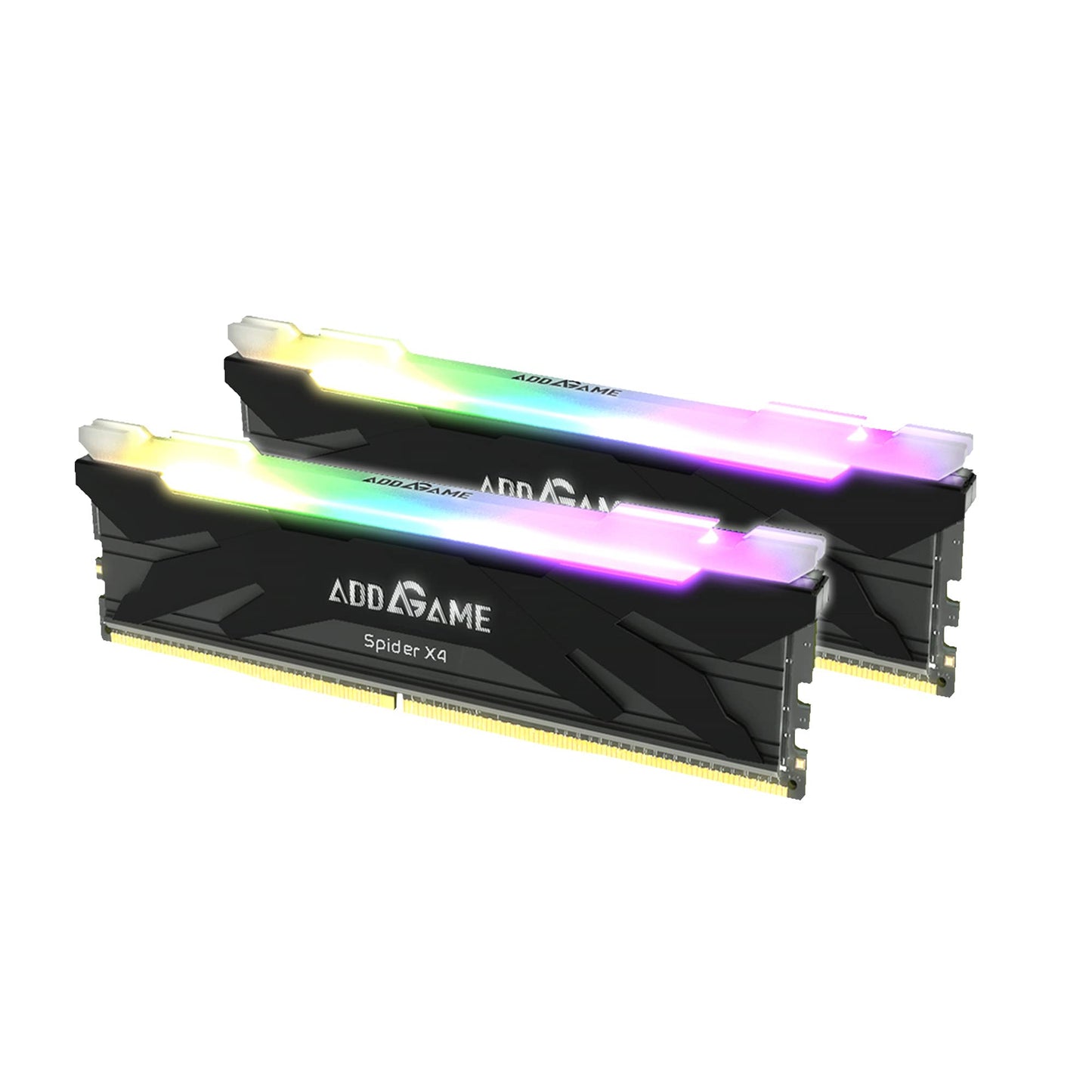 addlink AddGame Spider X4 RGB 32GB (16GBx2) Gaming DDR4 3200MHz with Heatsink 288-Pin C16 UDIMM Dual Channel for Desktop Memory Kit