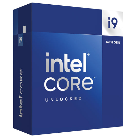 Intel® CoreTM i9-14900K New Gaming Desktop Processor 24 (8 P-cores + 16 E-cores) with Integrated Graphics - Unlocked