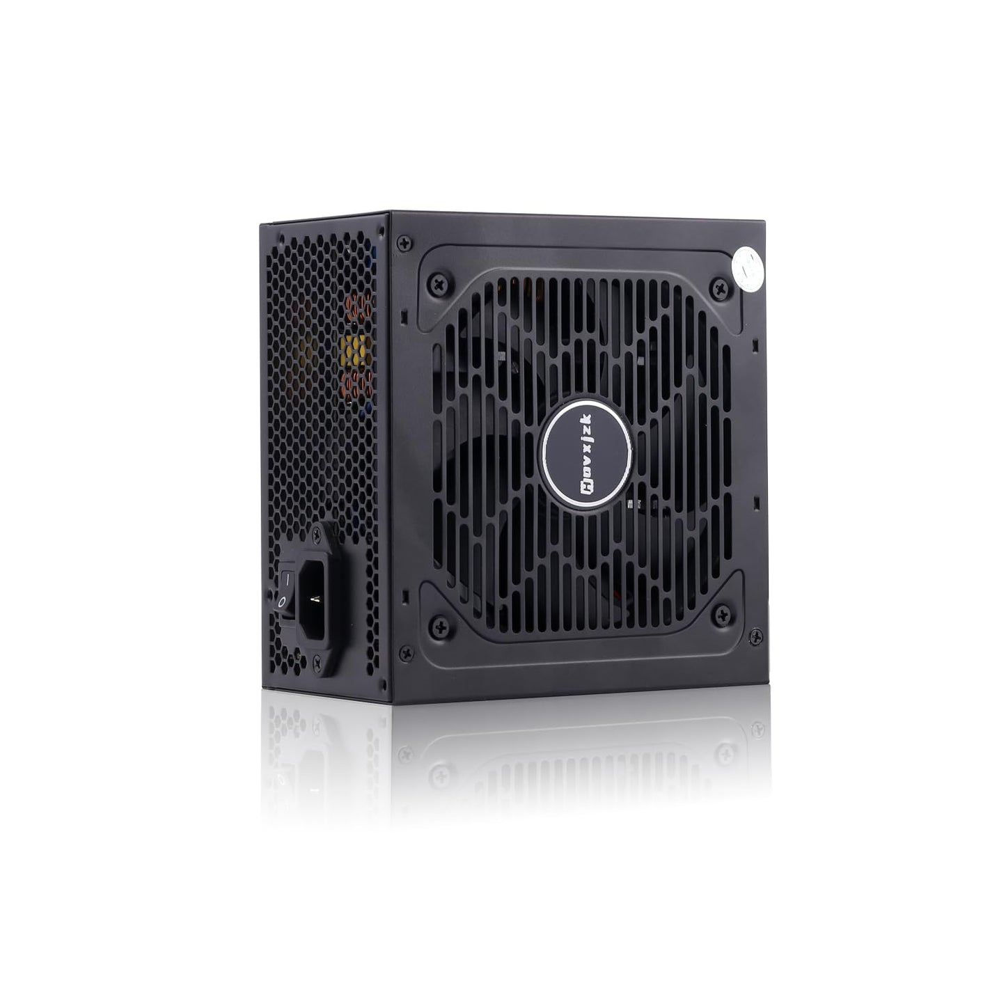 Hovxjzk 500W Power Supply, 80 Plus Bronze Certified, ATX PSU Active PFC SLI Crossfire Ready Gaming PC Computer Power Supplies, PS500WF