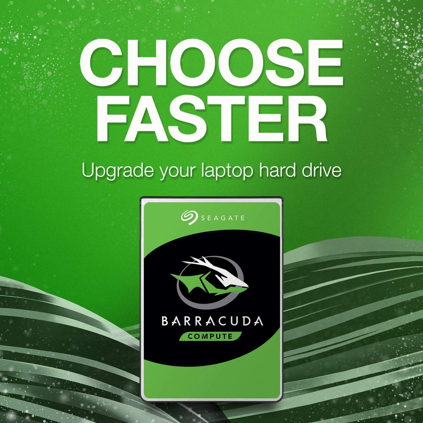 Seagate BarraCuda 1TB Internal Hard Drive HDD – 2.5 Inch SATA 6 Gb/s 5400 RPM 128MB Cache for PC Laptop – Frustration Free Packaging (ST1000LM048)